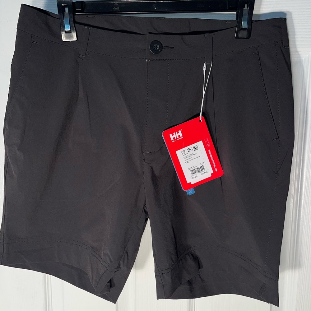 $80 Women’s Large L Helly Hansen Ebony Siren Shorts Sailing UV Protective UPF 50